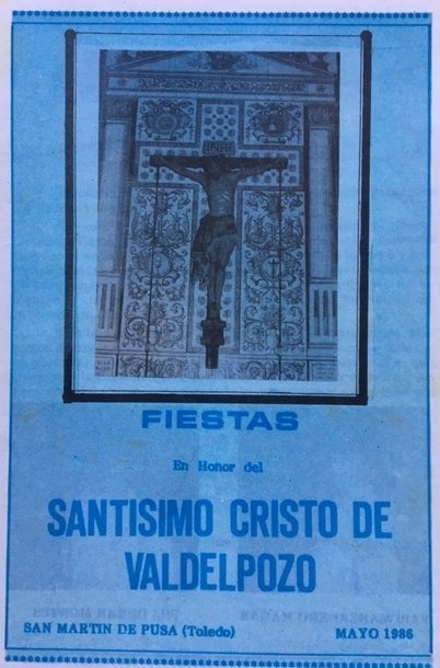 Fiestas patronales en honor al Cristo de Valdelpozo 1986 San Martín de Pusa